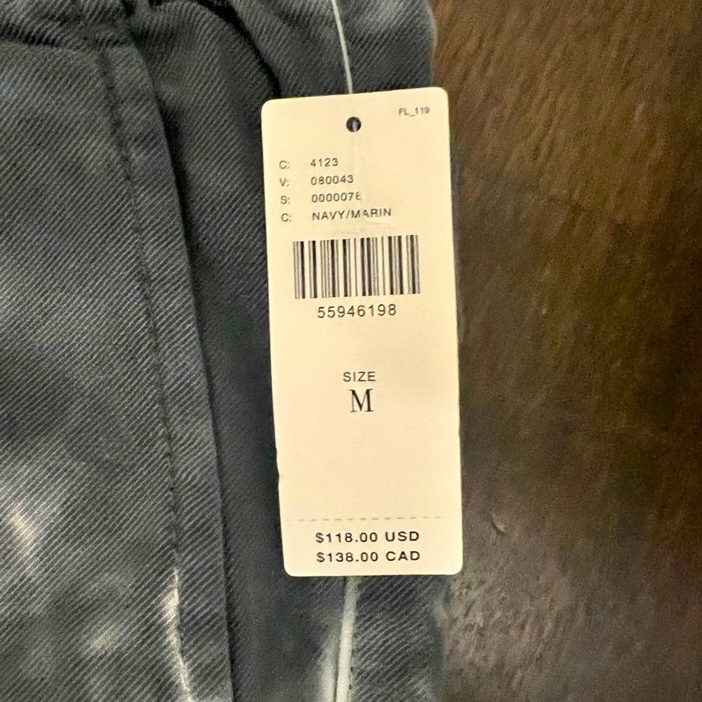 Size M, NWT, Anthropology pants.  Super cute!  Elastic waste with draw string.